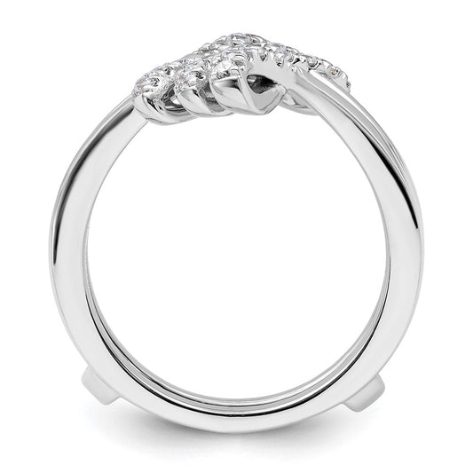 Buy Stylish 14K White Gold Diamond Enhancer Band - .85mm, Luxurious Value