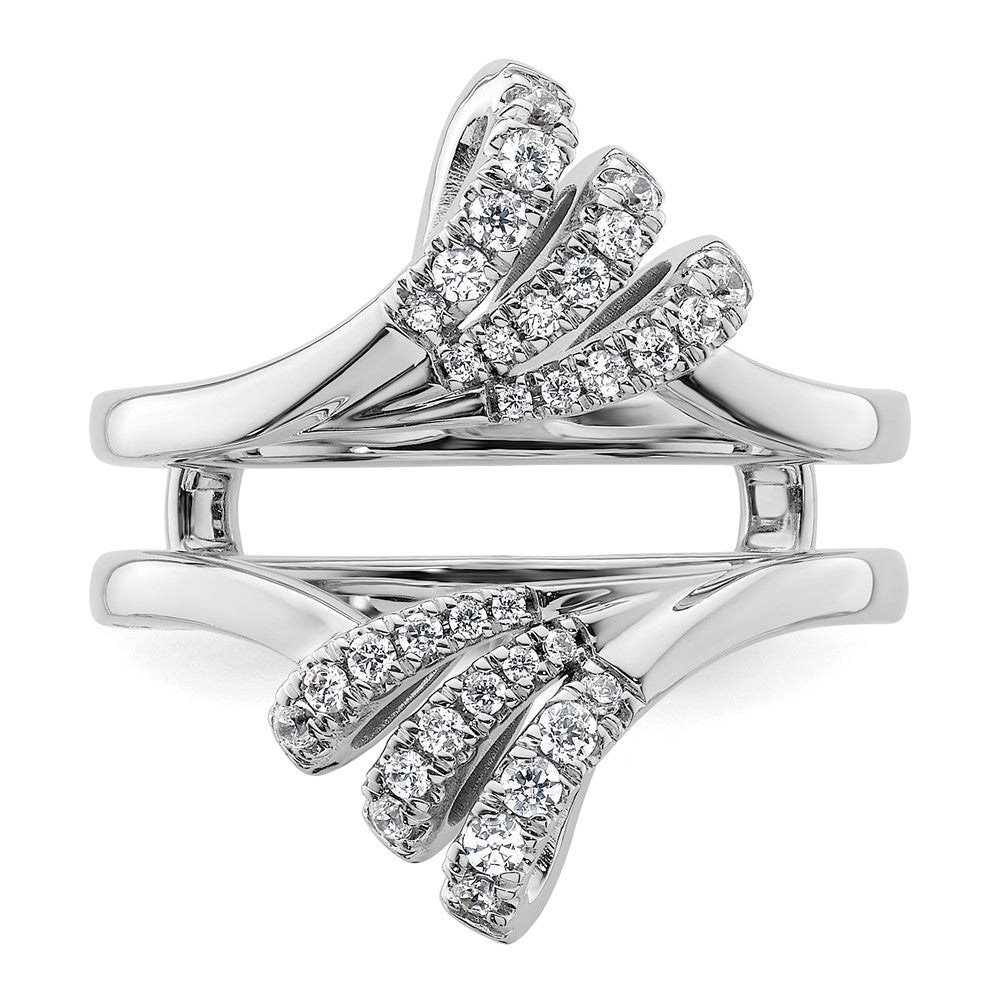 Buy Stylish 14K White Gold Diamond Enhancer Band - .85mm, Luxurious Value