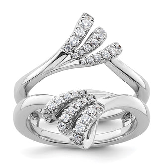 Buy Stylish 14K White Gold Diamond Enhancer Band - .85mm, Luxurious Value