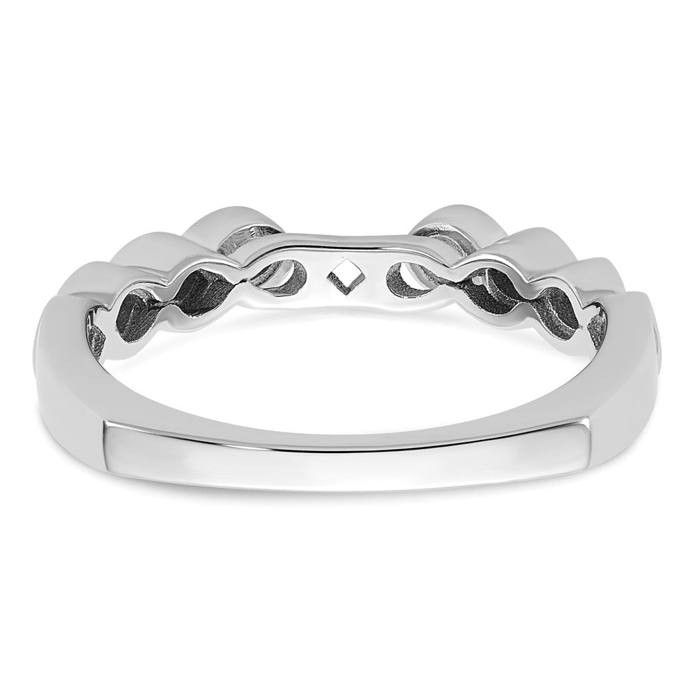 Buy Stylish 14K White Gold Diamond Semi-Mount Engagement Ring - Exclusive Design