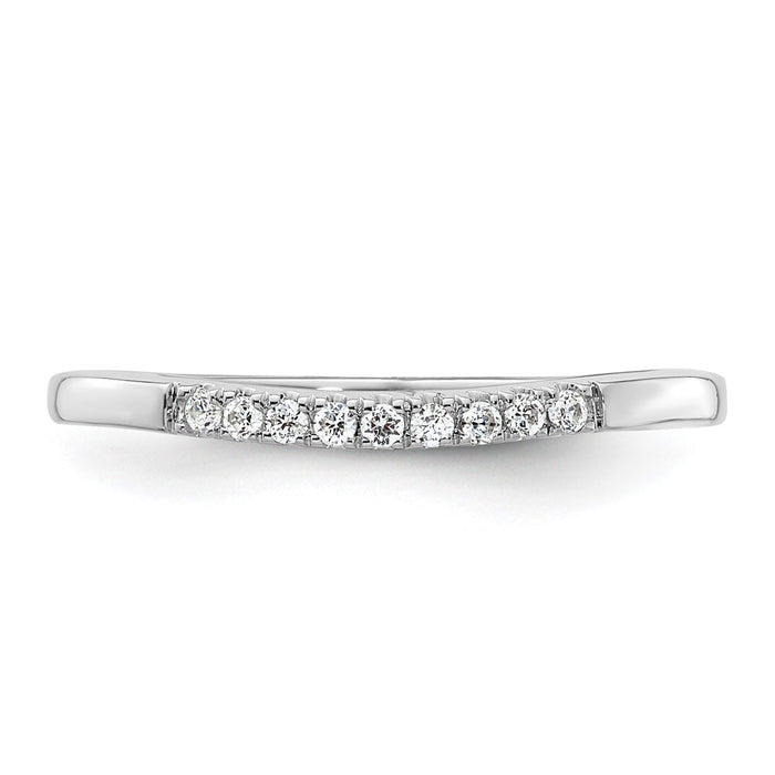 High-Quality 14K White Gold Diamond Eternity Ring - Affordable Luxury Jewelry-4