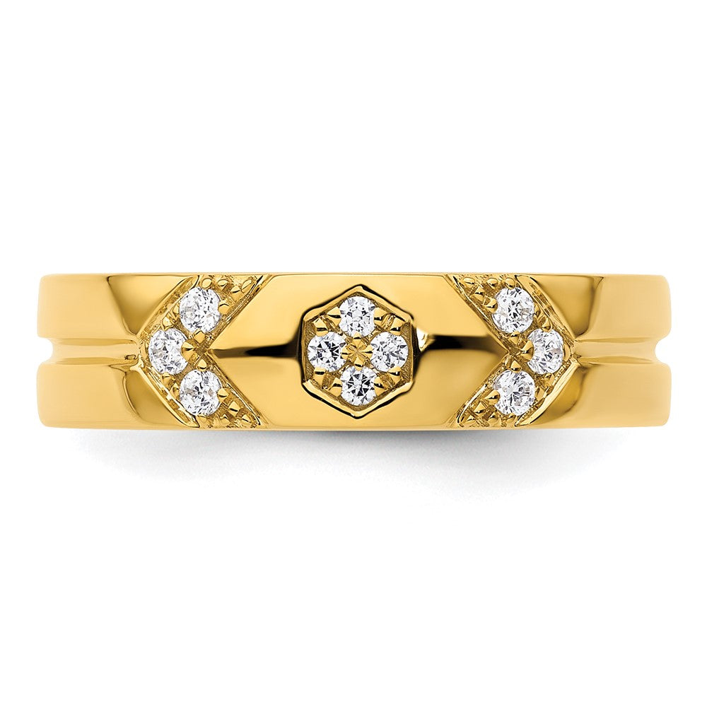 Buy Stylish 14K Gold Hexagon Diamond Women's Wedding Band Set - Luxury Design