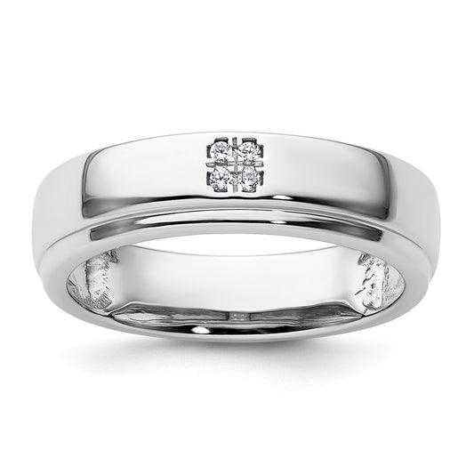 Exclusive 14K White Gold Women's Diamond Wedding Band Set - Stylish & Affordable