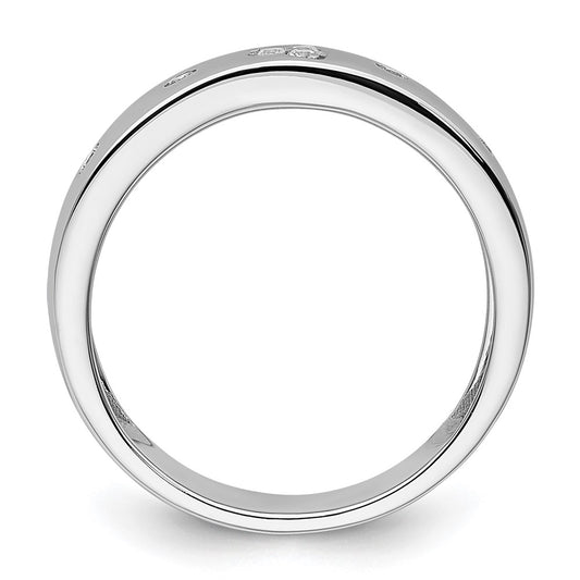 High-Quality 14K White Gold Women's Diamond Wedding Band Set | Affordable Luxury