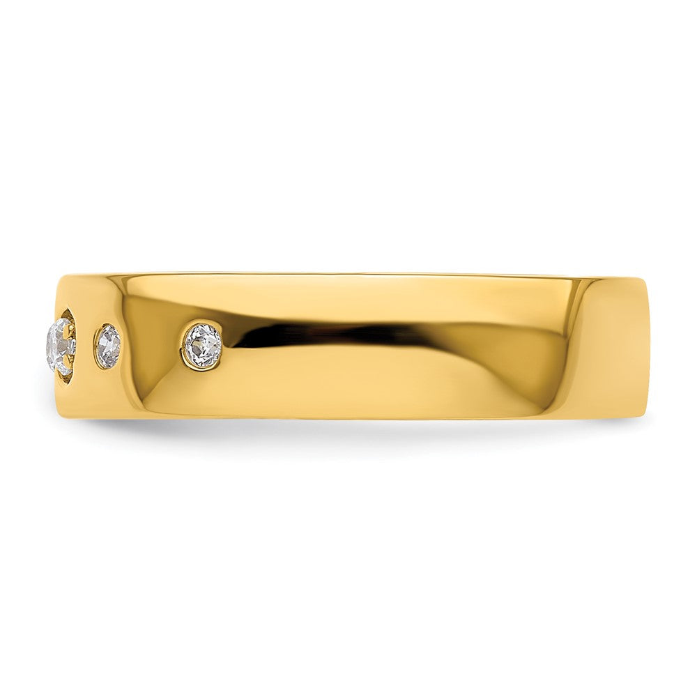 Buy 14K Gold Infinity Diamond Women's Wedding Band - Stylish & Affordable!