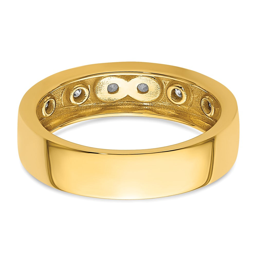 Buy 14K Gold Infinity Diamond Women's Wedding Band - Stylish & Affordable!