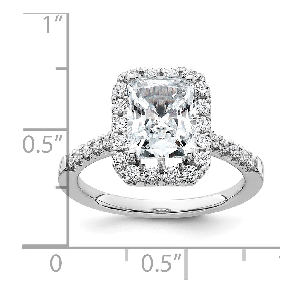 Buy 14K Lab-Grown Diamond Halo Engagement Ring 1.0ct, Stylish & Affordable