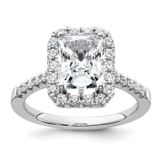 Buy 14K Lab-Grown Diamond Halo Engagement Ring 1.0ct, Stylish & Affordable