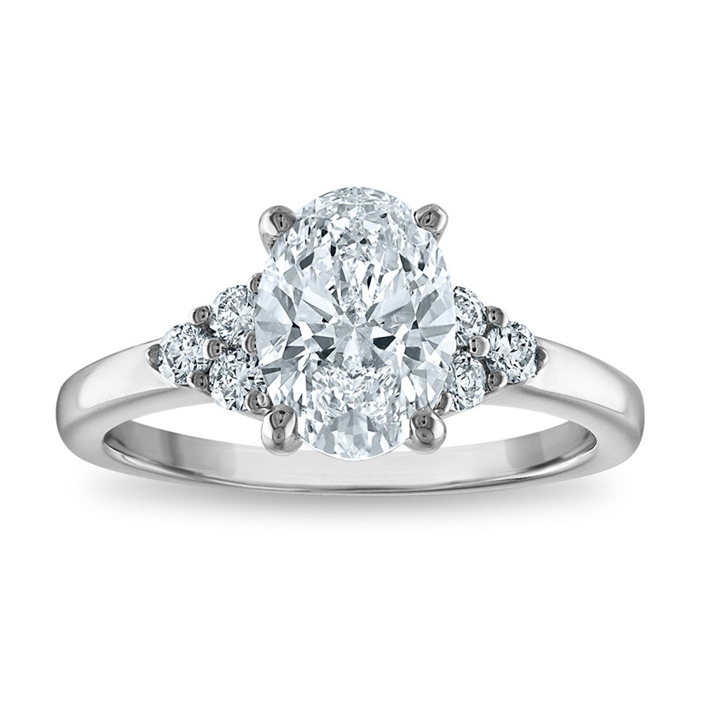 Buy Exclusive 14K Gold 2.05ct Oval Lab-Grown Diamond Ring | VS/SI Clarity
