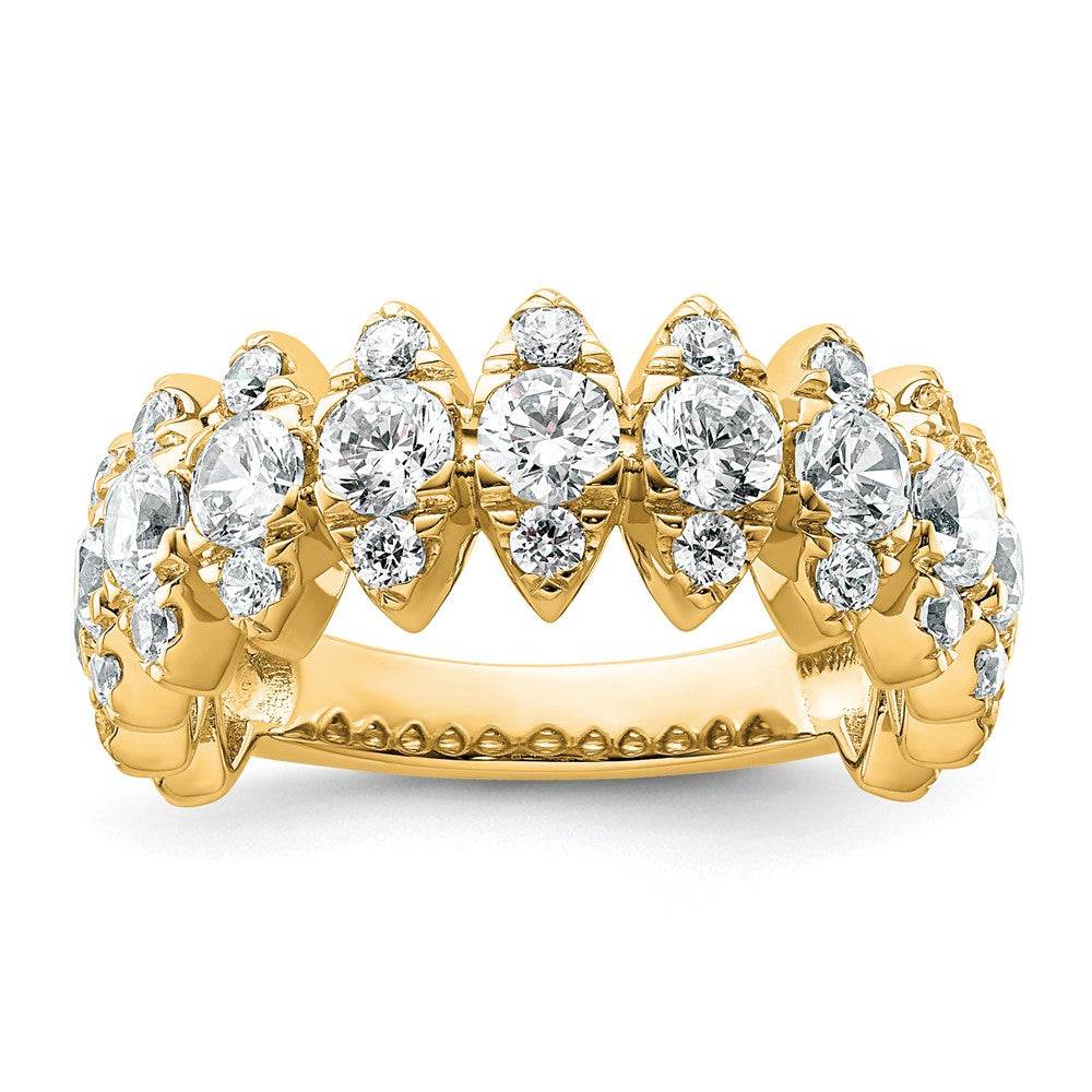 Buy Exclusive 14K Gold Band with 2.375 Carat VS Lab-Grown Diamonds - Luxury Value!