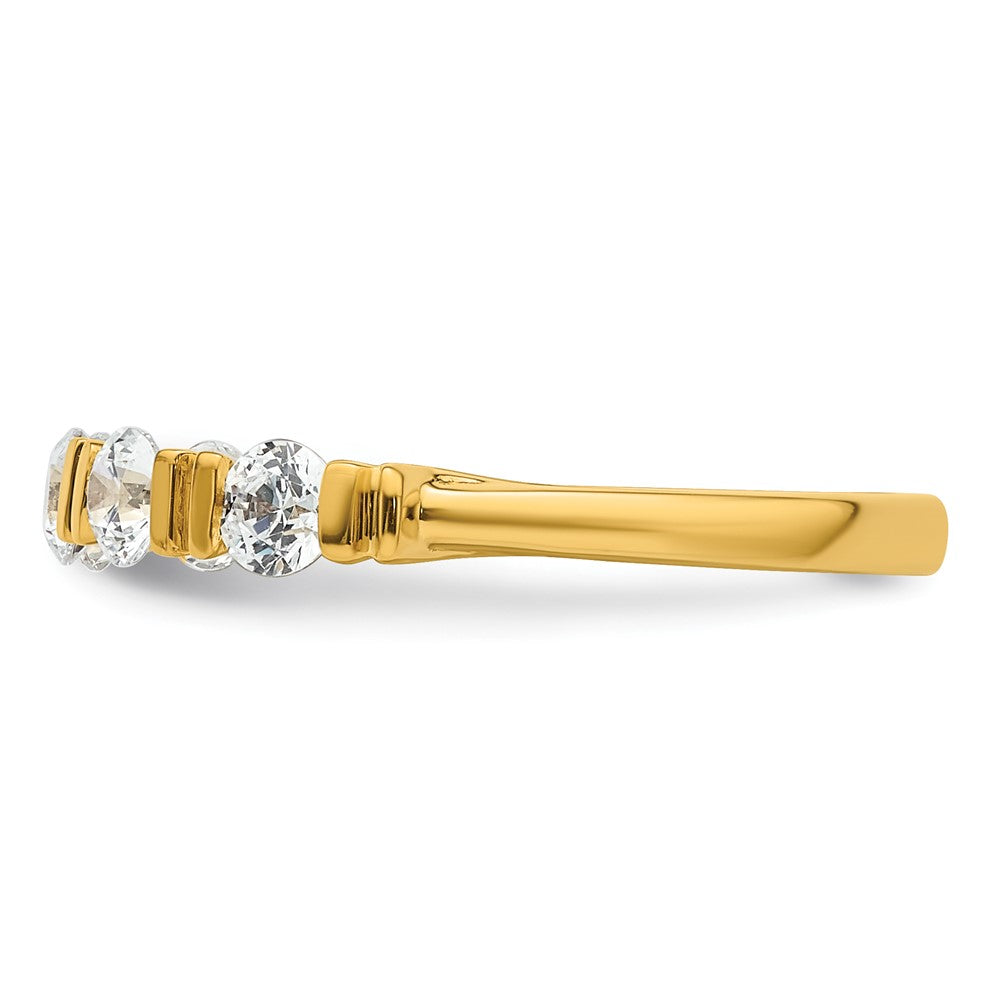 Buy Exclusive 14K Diamond 5-Stone Wedding Band - Stylish & Affordable Elegance