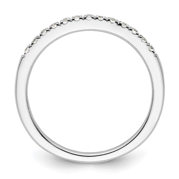 14K White Gold 1/4 Carat Diamond Wedding Band Set - Style GR1-1022428