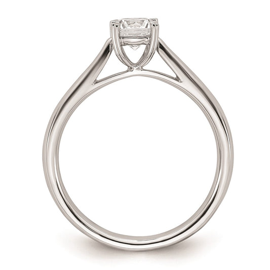 Buy 14K White Gold 1/2 Carat Round Engagement Ring Setting | Stylish & Affordable