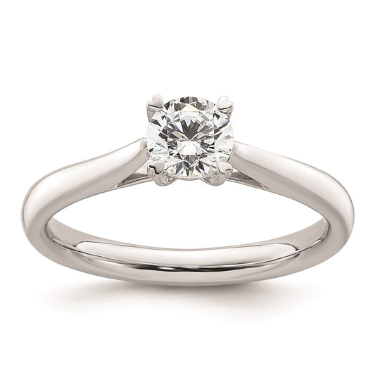 Buy 14K White Gold 1/2 Carat Round Engagement Ring Setting | Stylish & Affordable