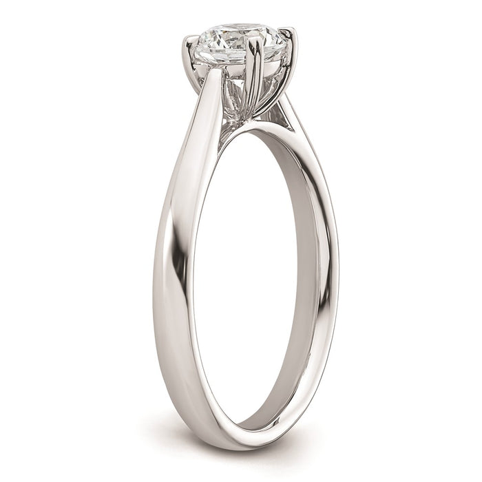 High-Quality 14K White Gold 3/4 Carat Engagement Ring Setting - Stylish Value!-6