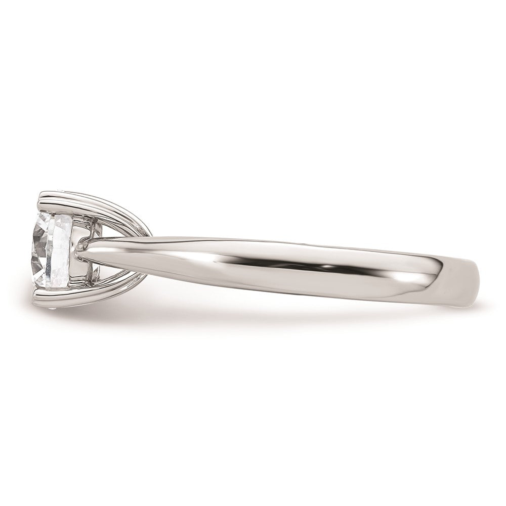 Buy Exclusive 14K White Gold 1.5 Carat Round Solitaire Engagement Ring