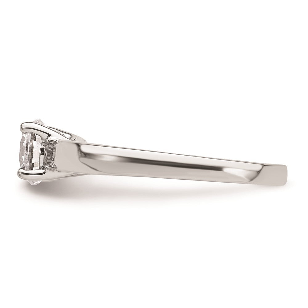 Buy Exclusive 14K White Gold 3/4 Carat Round Solitaire Engagement Ring