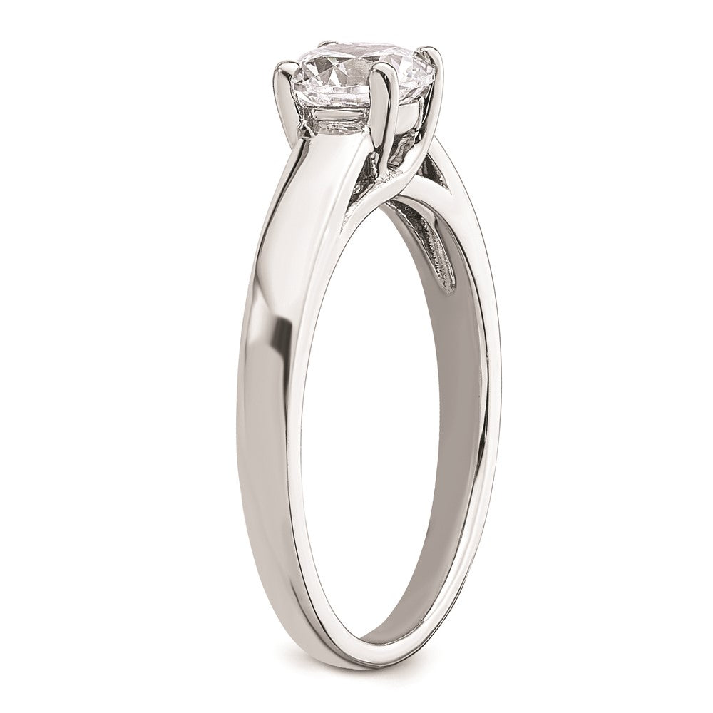 Buy Exclusive 14K White Gold 3/4 Carat Round Solitaire Engagement Ring