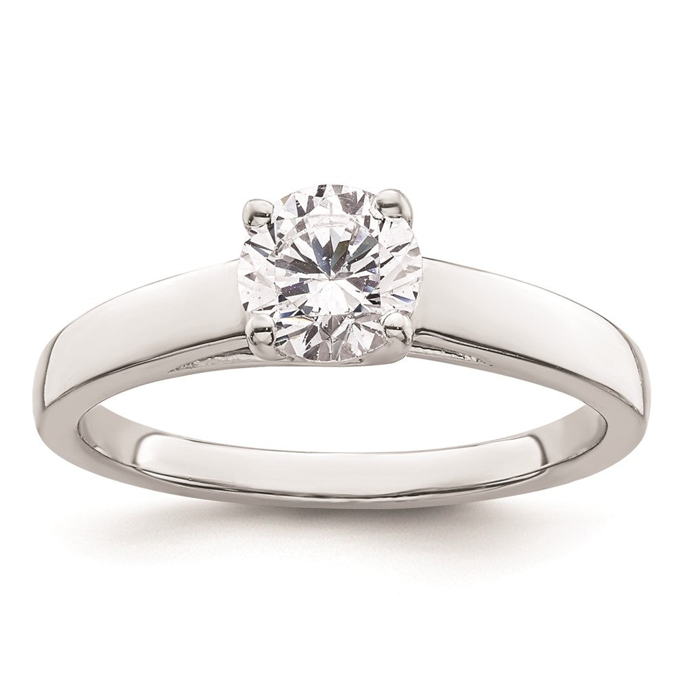 Buy Exclusive 14K White Gold 3/4 Carat Round Solitaire Engagement Ring
