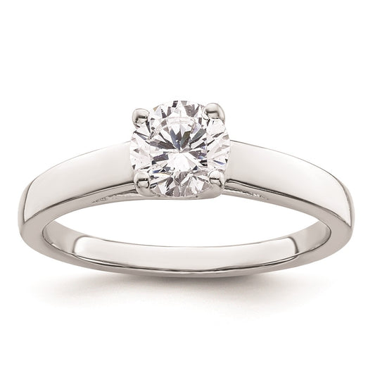 Buy Exclusive 14K White Gold 3/4 Carat Round Solitaire Engagement Ring