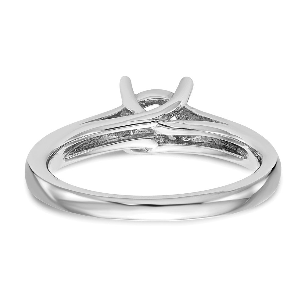 Buy Exclusive 14K White Gold 1 Carat Round Solitaire Engagement Ring