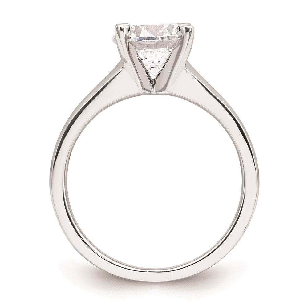 Buy Exclusive 14K White Gold 2-Carat Round Solitaire Engagement Ring Setting