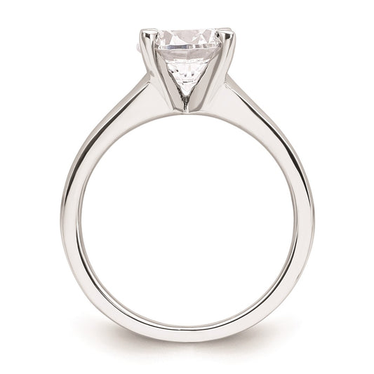 Buy Exclusive 14K White Gold 2-Carat Round Solitaire Engagement Ring Setting