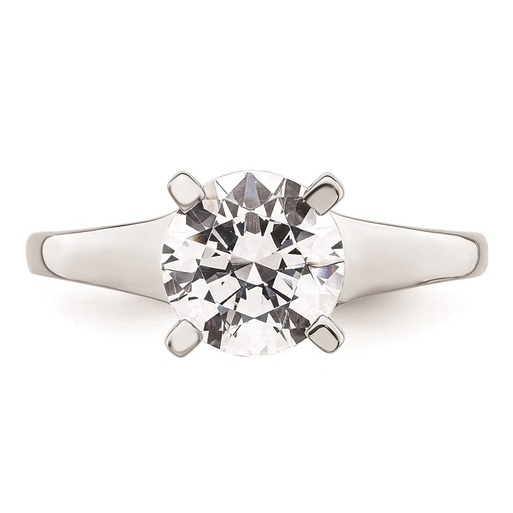 Buy Exclusive 14K White Gold 2-Carat Round Solitaire Engagement Ring Setting