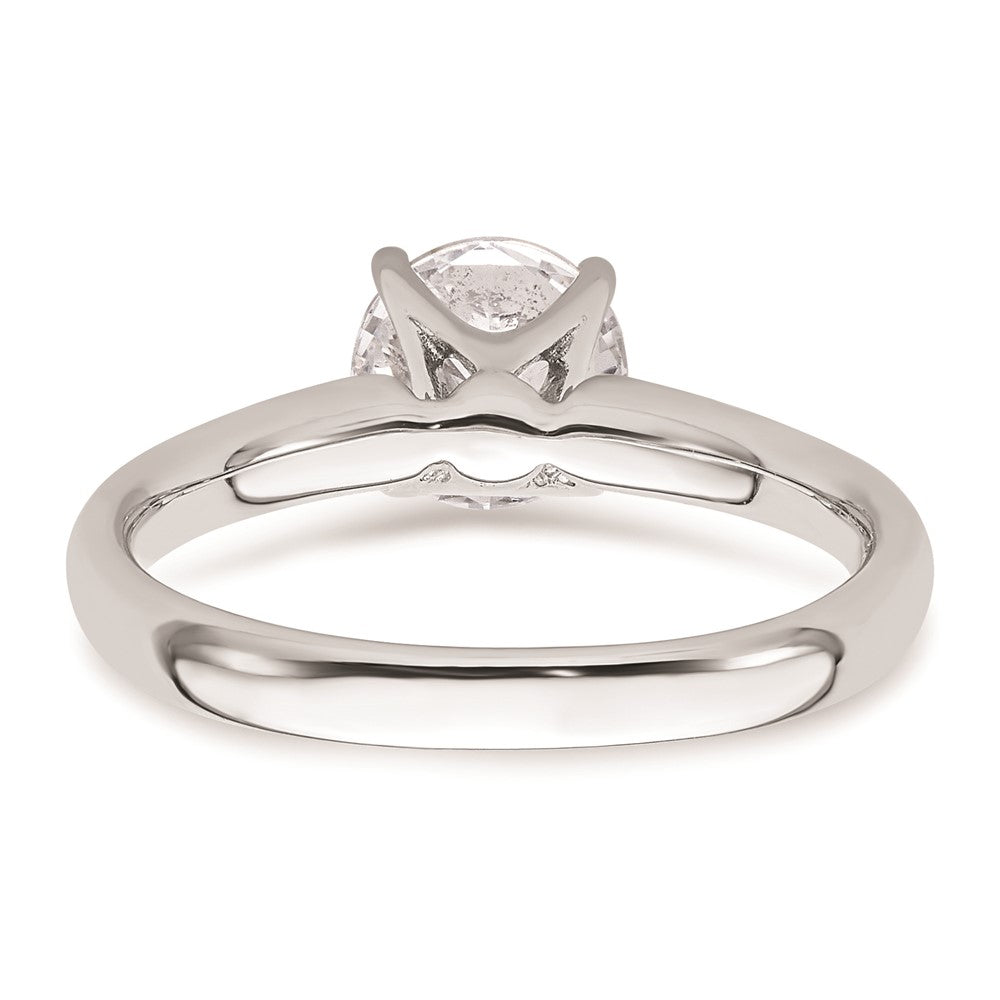 High-Quality 14K White Gold 1.25 Carat Round Solitaire Engagement Ring Setting