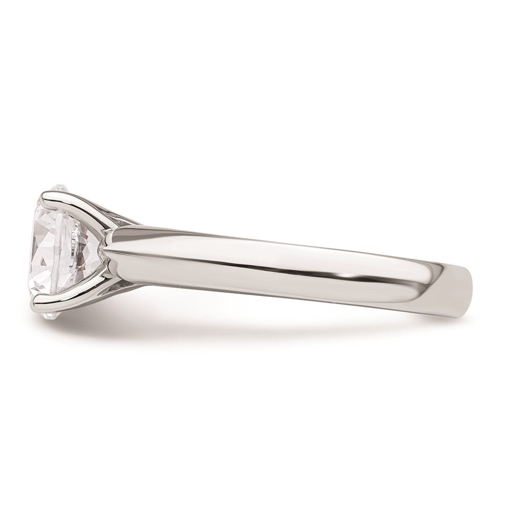 Buy Stylish 14K White Gold 2-Carat Round Solitaire Engagement Ring Setting