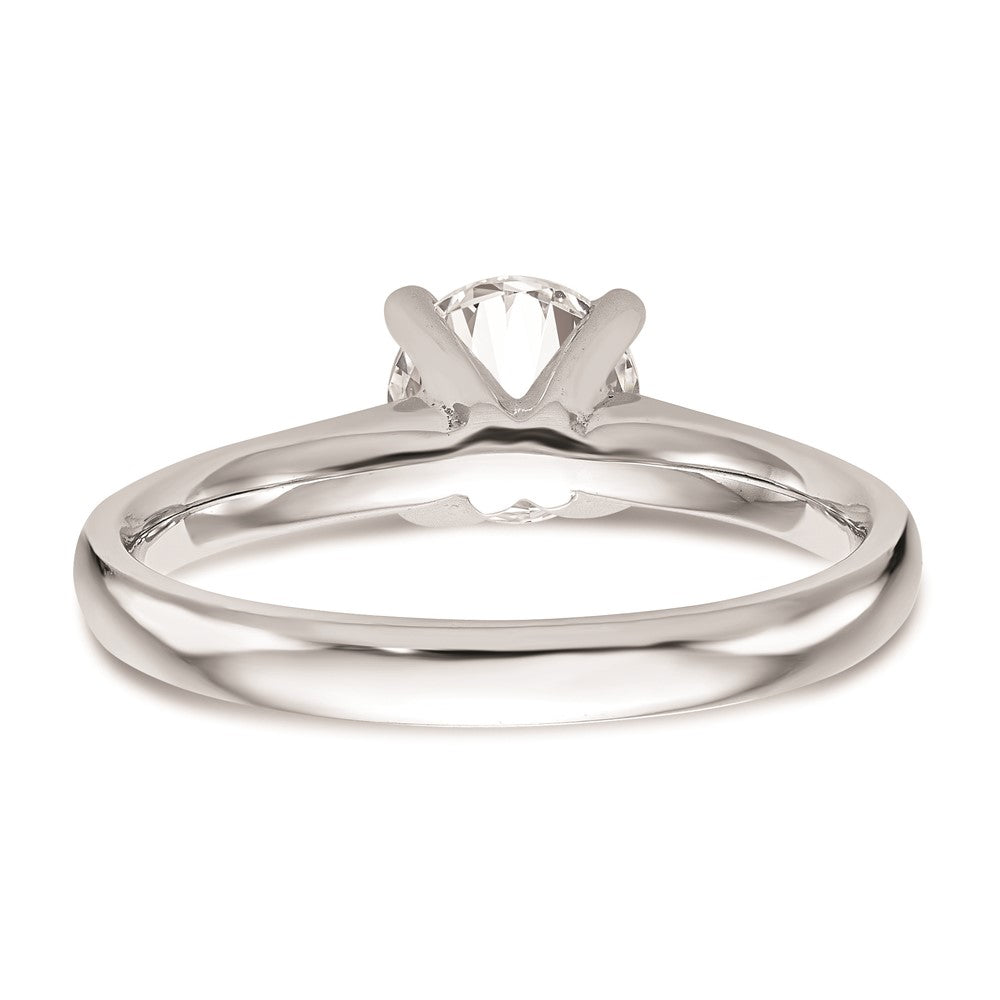Buy Stylish 14K White Gold 1 Carat Round Solitaire Engagement Ring Setting