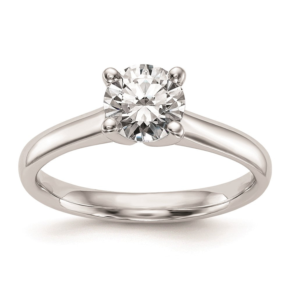 Buy Stylish 14K White Gold 1 Carat Round Solitaire Engagement Ring Setting