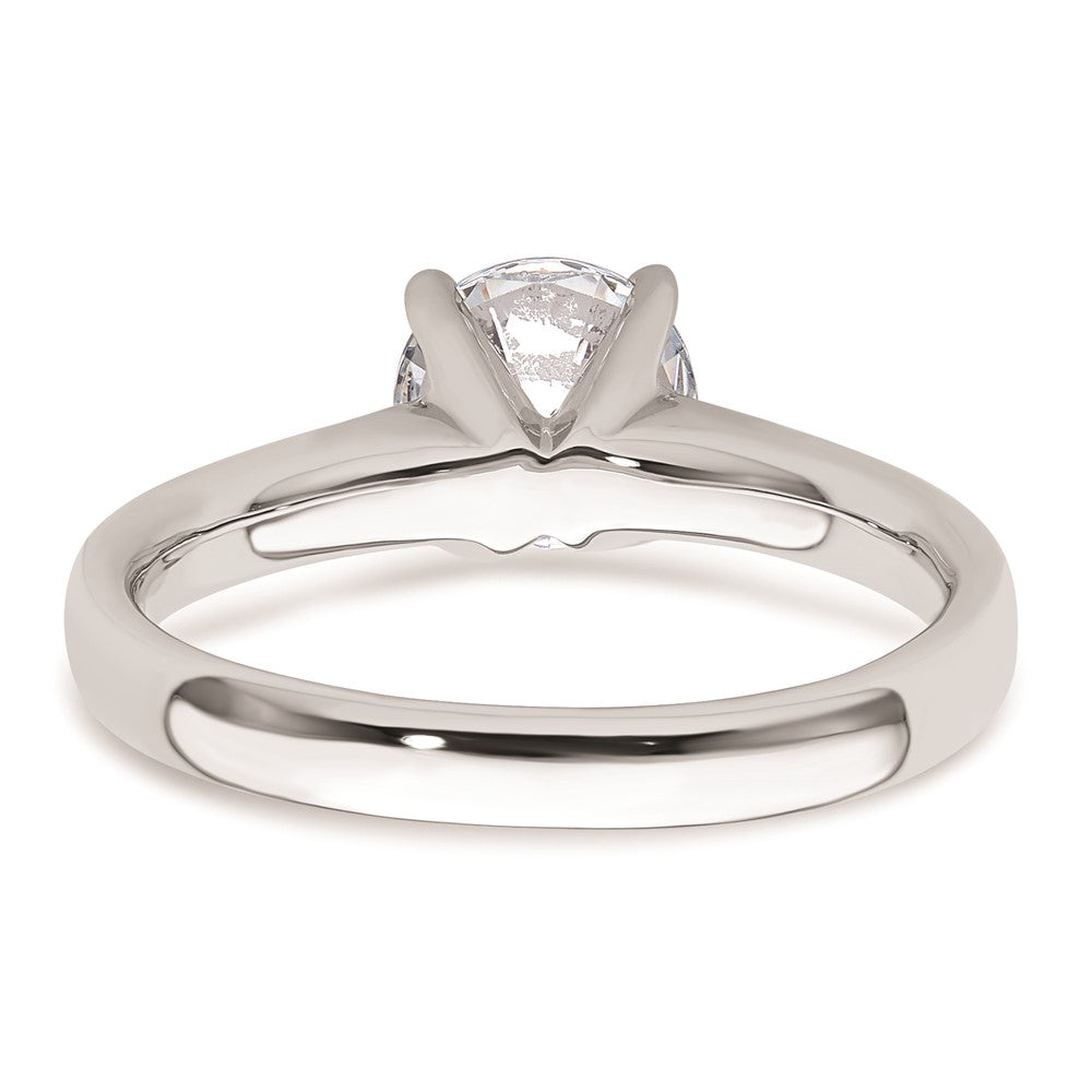 Buy Stylish 14K White Gold 1.25 Carat Round Engagement Ring Setting, 4-Prong