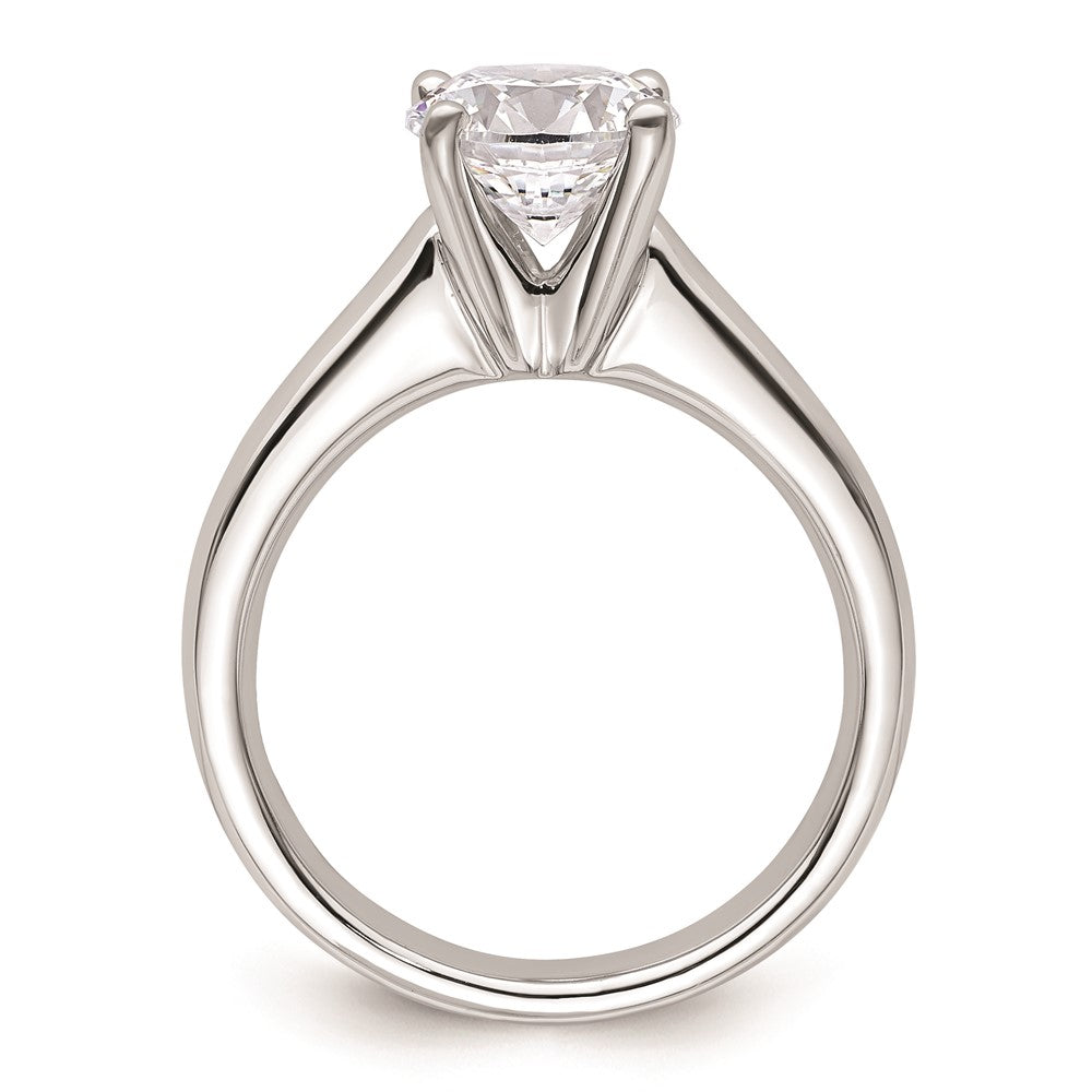 Buy Exclusive 14K White Gold 2-Carat Round Solitaire Engagement Ring Setting