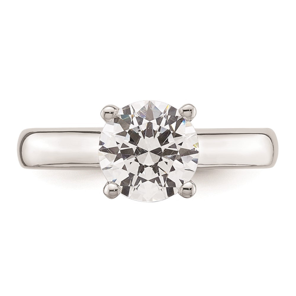 Buy Exclusive 14K White Gold 2-Carat Round Solitaire Engagement Ring Setting