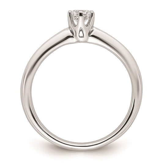 Exclusive 14K White Gold 1/4 Carat Engagement Ring Setting - Stylish Value!