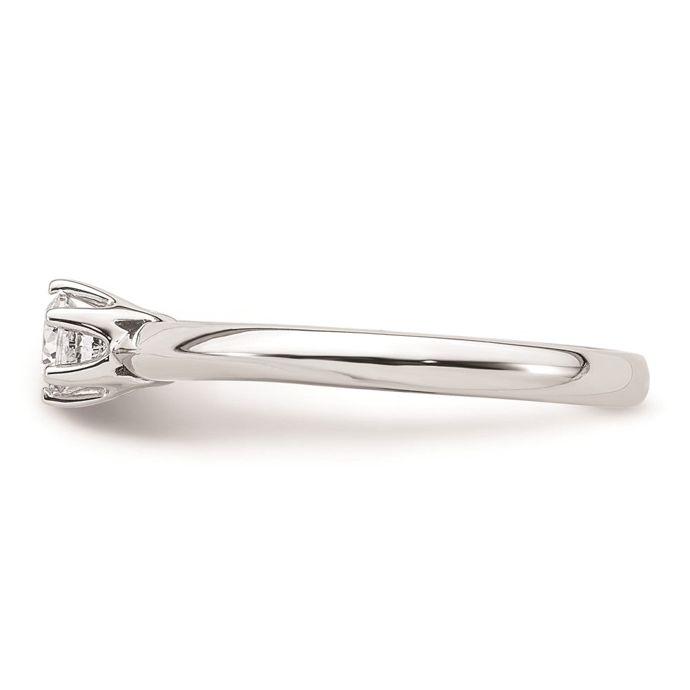 Exclusive 14K White Gold 1/4 Carat Engagement Ring Setting - Stylish Value!