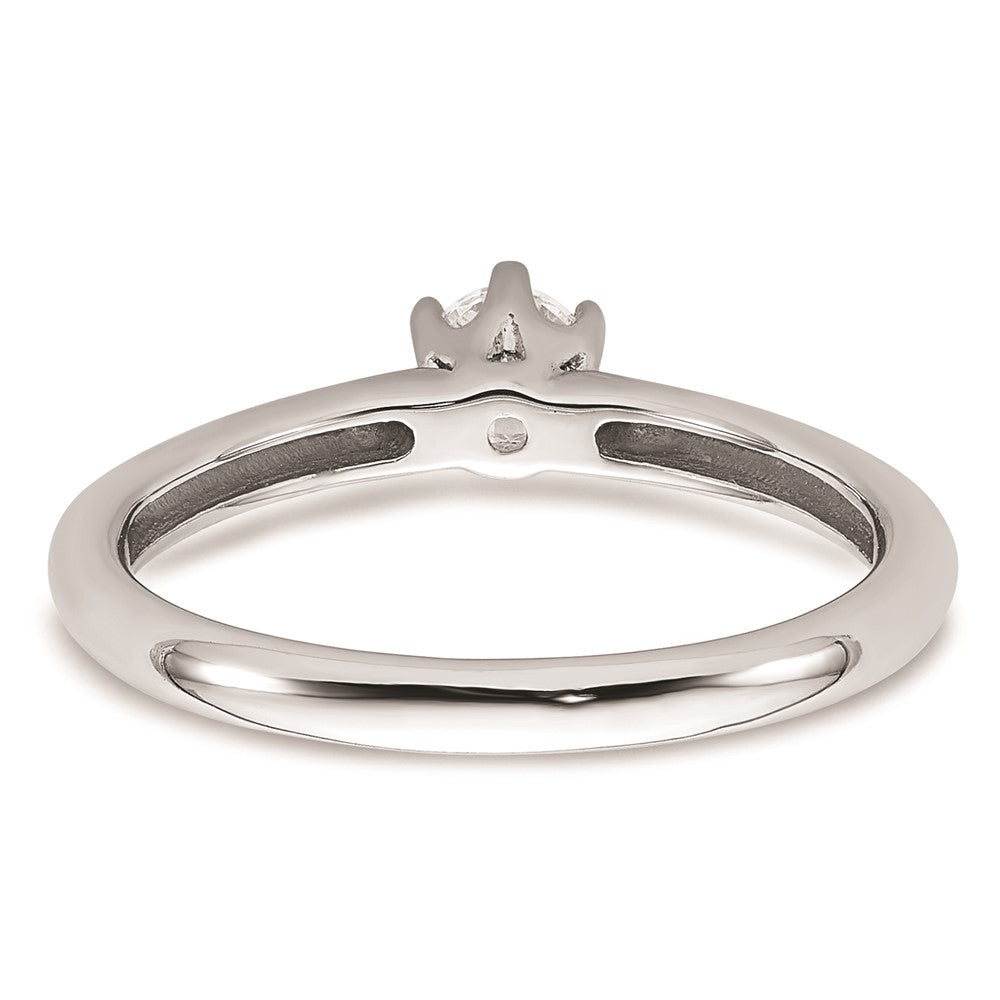 Exclusive 14K White Gold 1/4 Carat Engagement Ring Setting - Stylish Value!