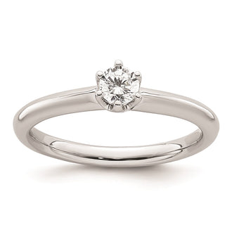 Exclusive 14K White Gold 1/4 Carat Engagement Ring Setting - Stylish Value!