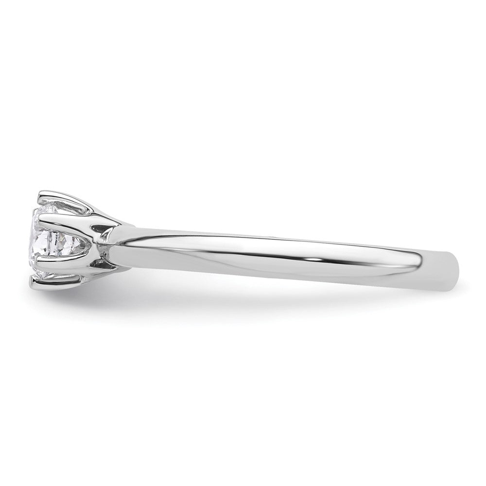 High-Quality 14K White Gold 1/3 Carat 6-Prong Engagement Ring | Stylish Value