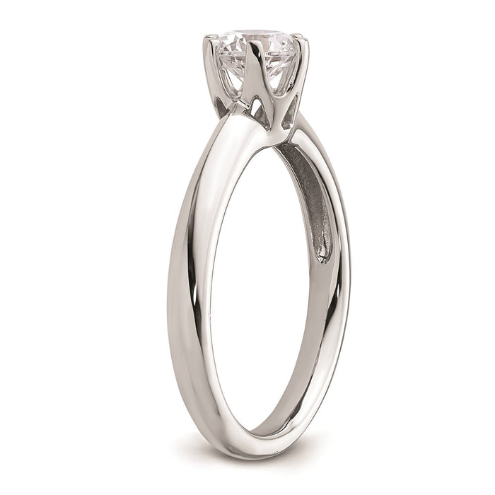 High-Quality 14K White Gold 3/4 Carat Engagement Ring Setting - Stylish Value-6