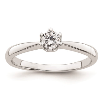 Buy Exclusive 14K White Gold 1/4 Carat Engagement Ring Setting - Stylish & Value