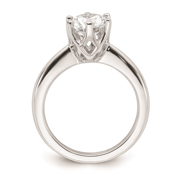 14K White Gold 1.5 Carat Engagement Ring Setting