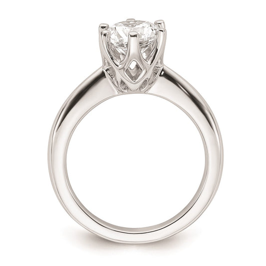 Buy Exclusive 14K White Gold 1.5 Carat Engagement Ring Setting, Stylish Design