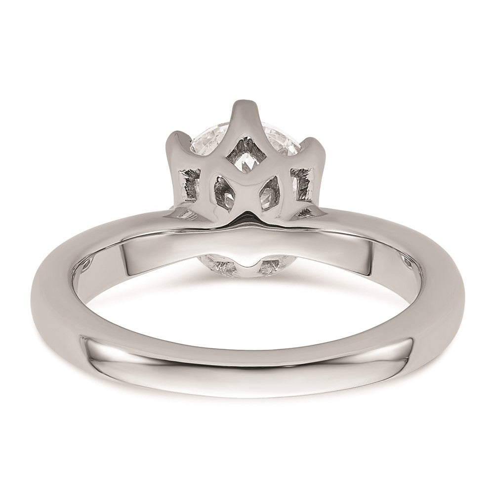 Buy Exclusive 14K White Gold 1.5 Carat Engagement Ring Setting, Stylish Design