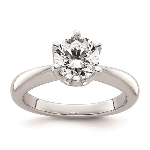14K White Gold 1.5 Carat Engagement Ring Setting