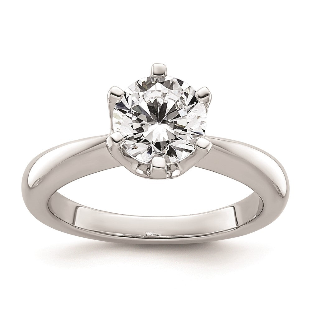 Buy Exclusive 14K White Gold 1.5 Carat Engagement Ring Setting, Stylish Design