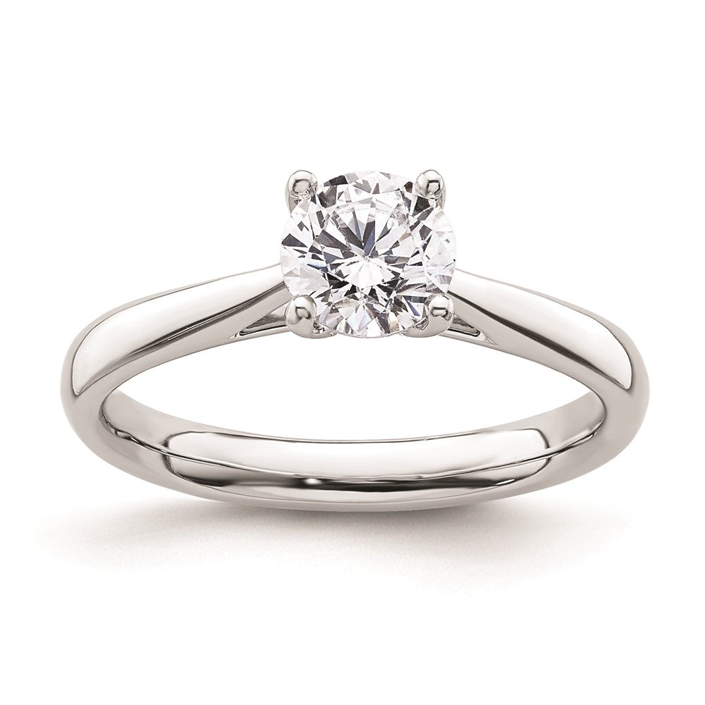 Buy Designer 14K White Gold 3/4 Carat Heart-Shaped Engagement Ring Setting