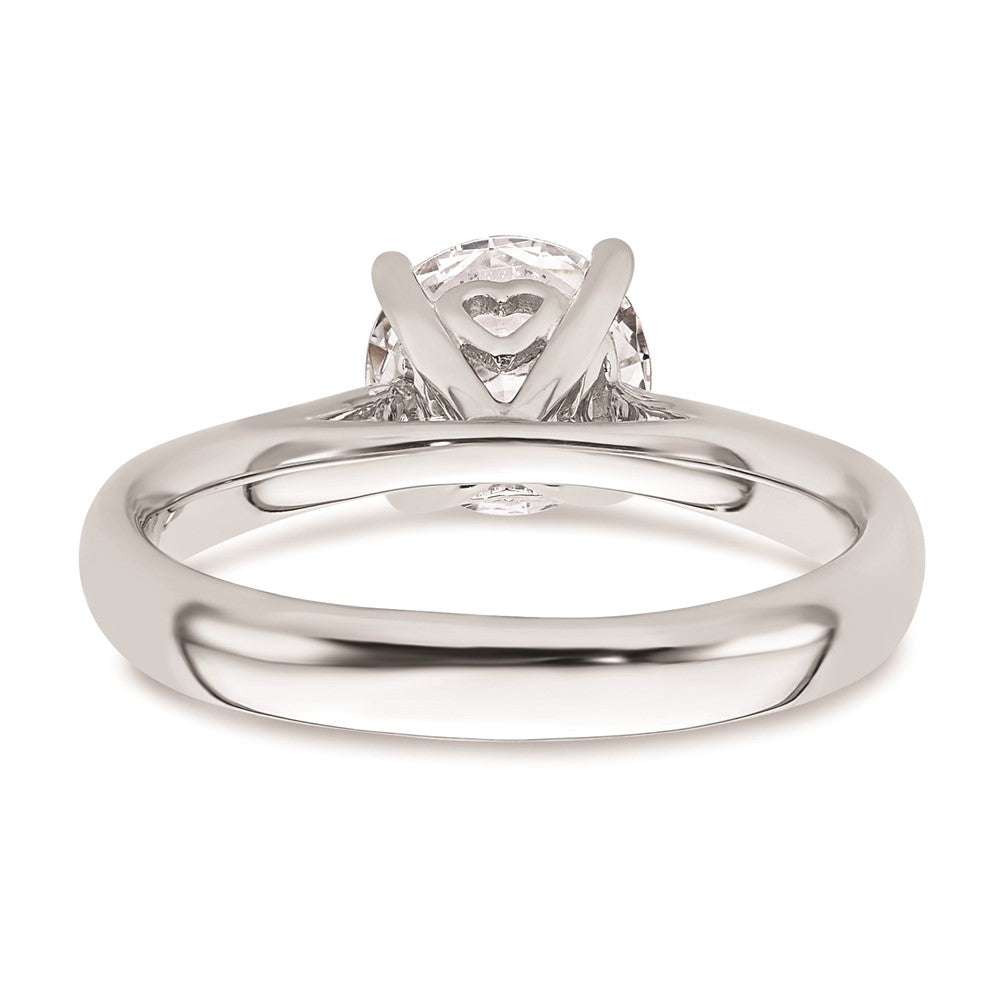 Buy 14K White Gold 1.5 Carat Heart-Shaped Solitaire Engagement Ring Setting