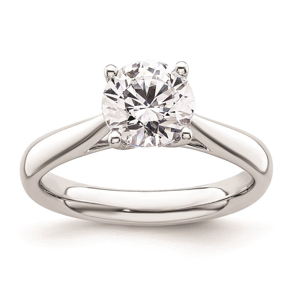 Buy 14K White Gold 1.5 Carat Heart-Shaped Solitaire Engagement Ring Setting